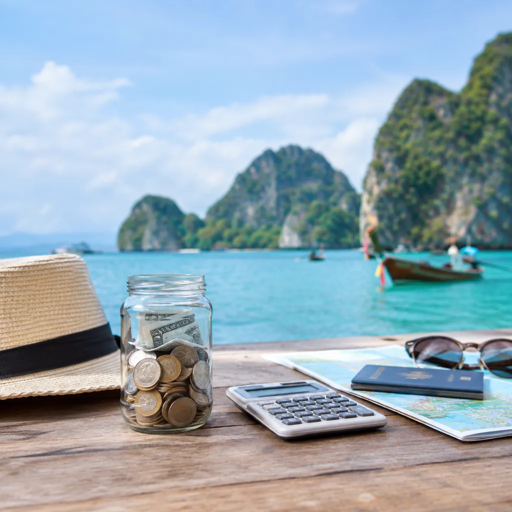 Compare value over the full use period for krabi town to phi phi island