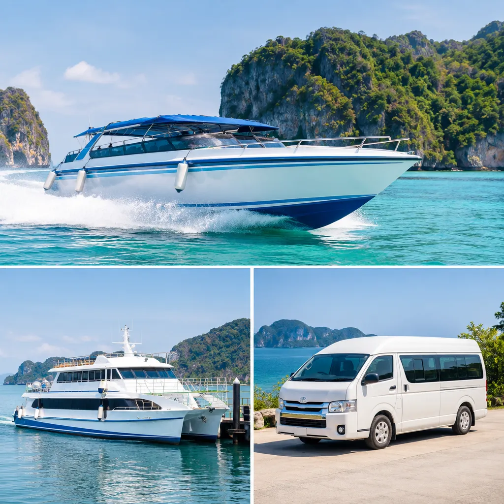 Separate must-have features from nice-to-haves for krabi town to phi phi island