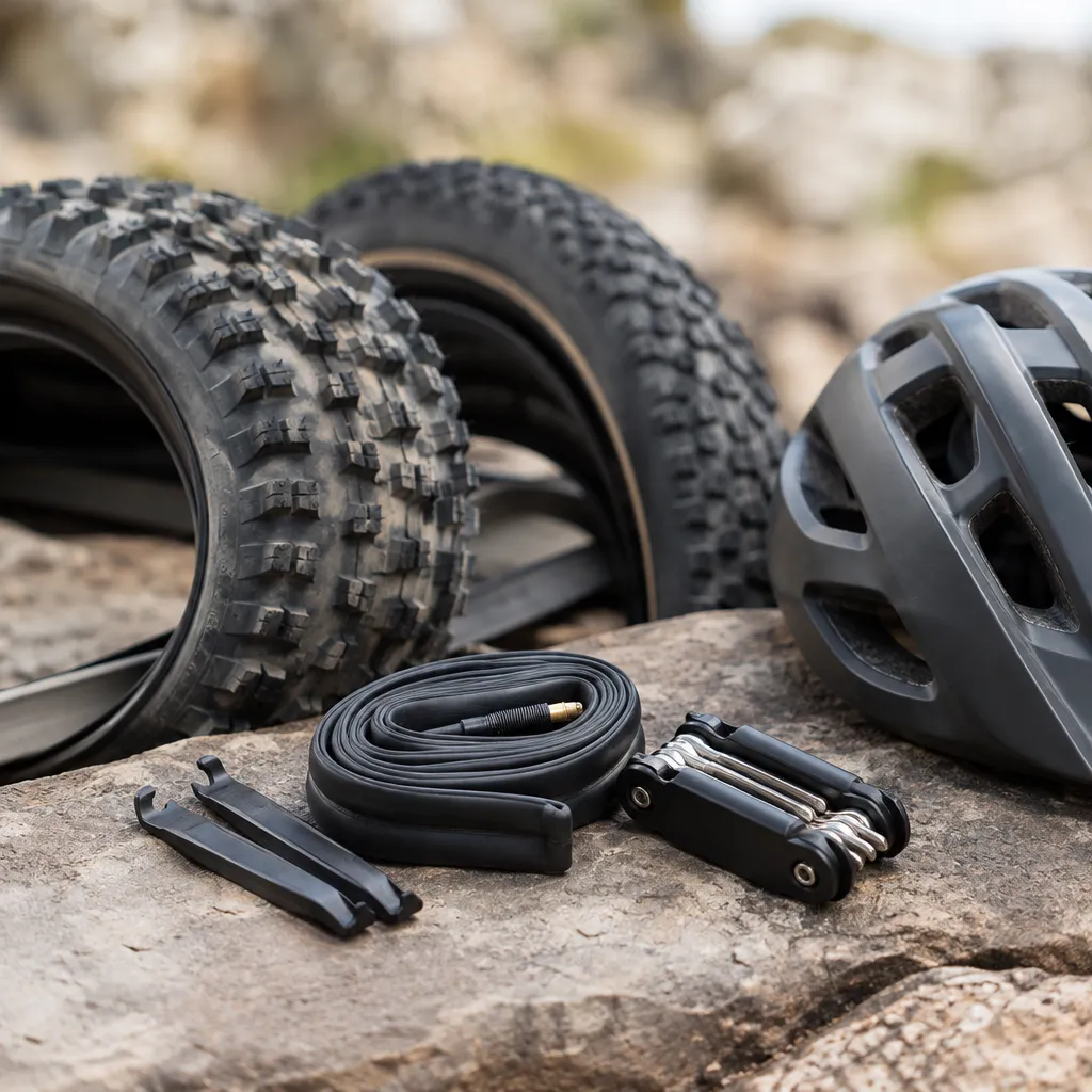 Choose tyres for grip, rolling speed, and durability