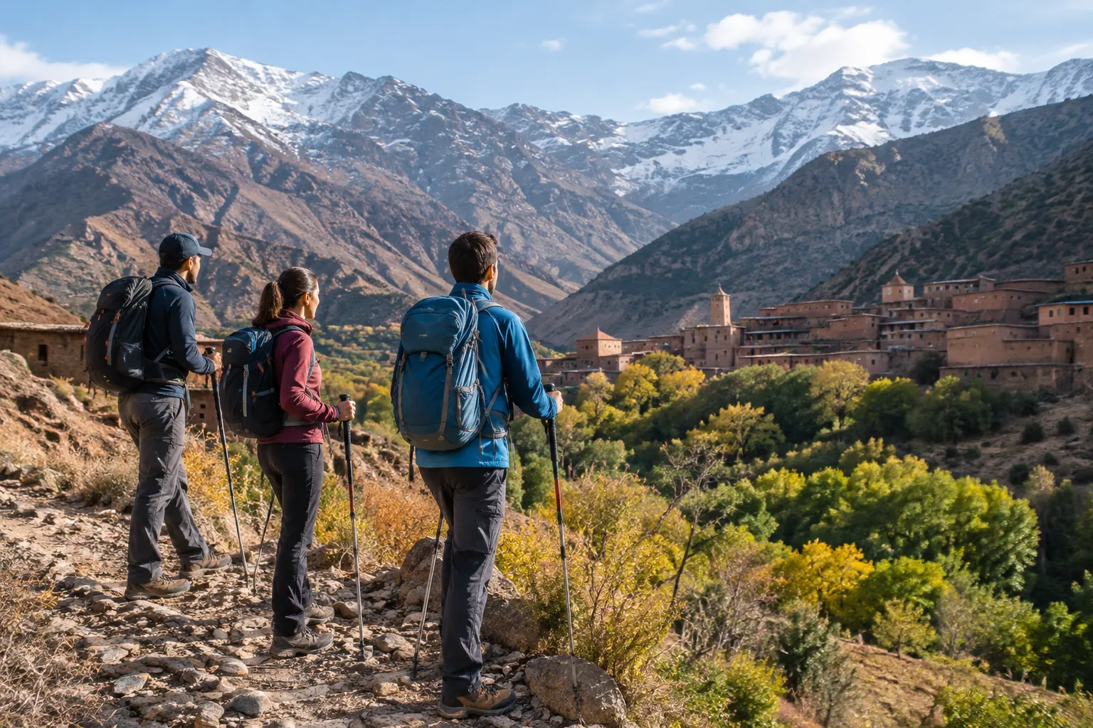 How season and altitude shape your trek