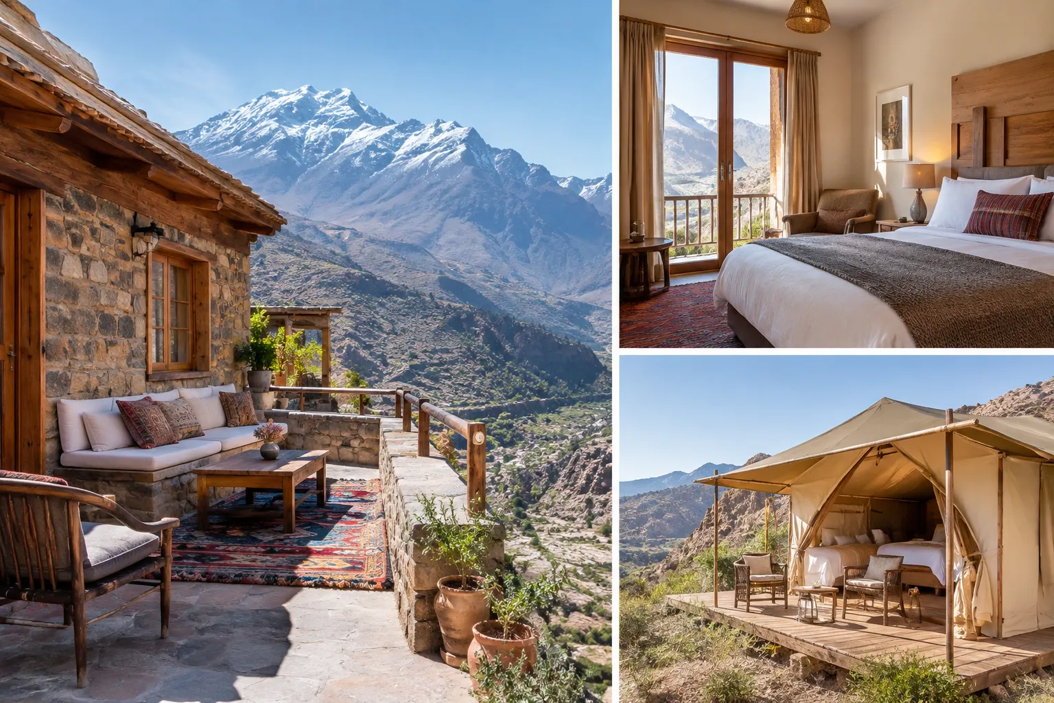 Where to stay between the two days