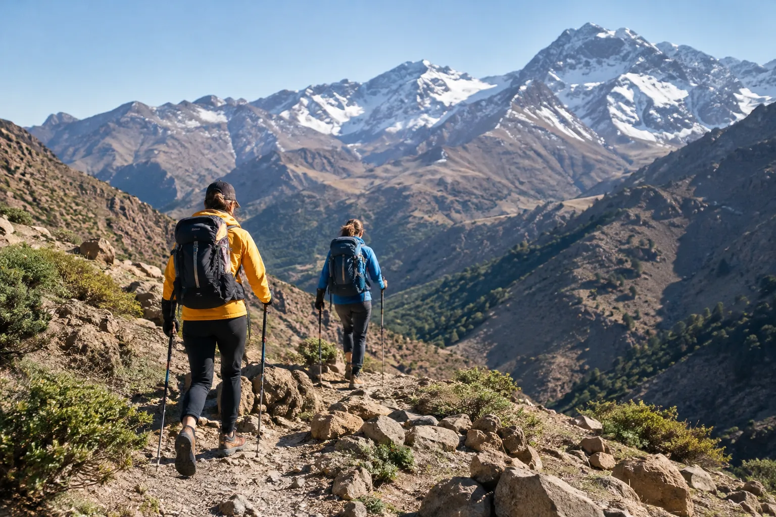 Longer Atlas routes from Marrakech