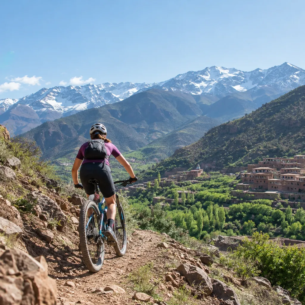 Atlas Mountain climbs and village-to-village trails