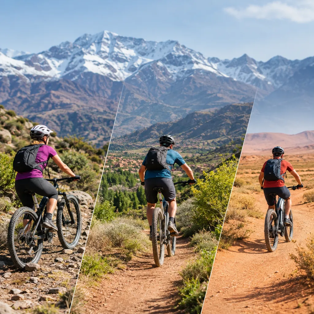 Choose a tour by pace, terrain and support level