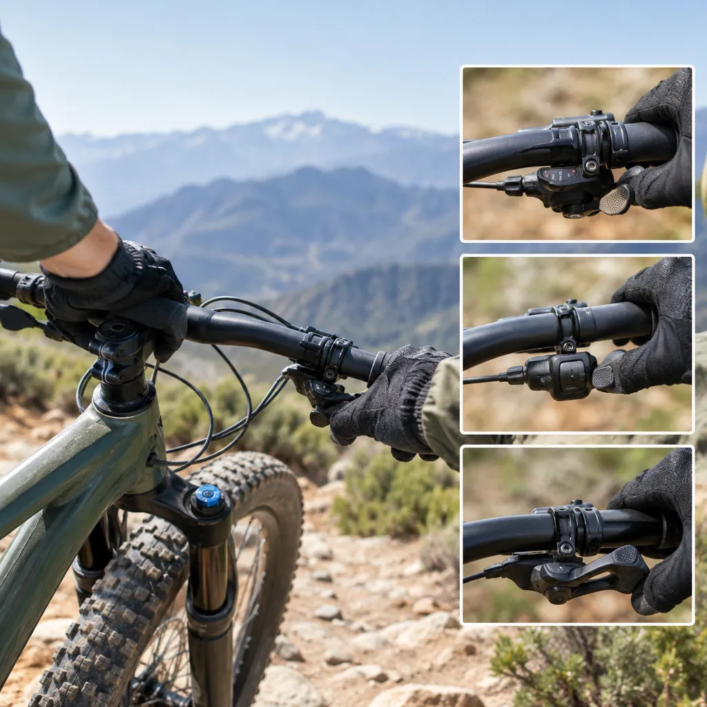 Shift before the trail gets steep