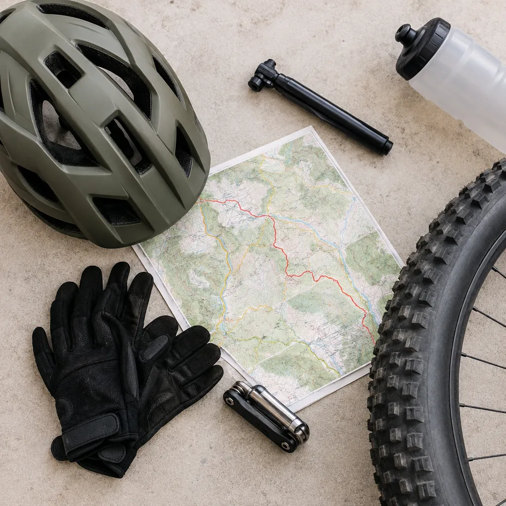 Pace climbs and descents to stay in control