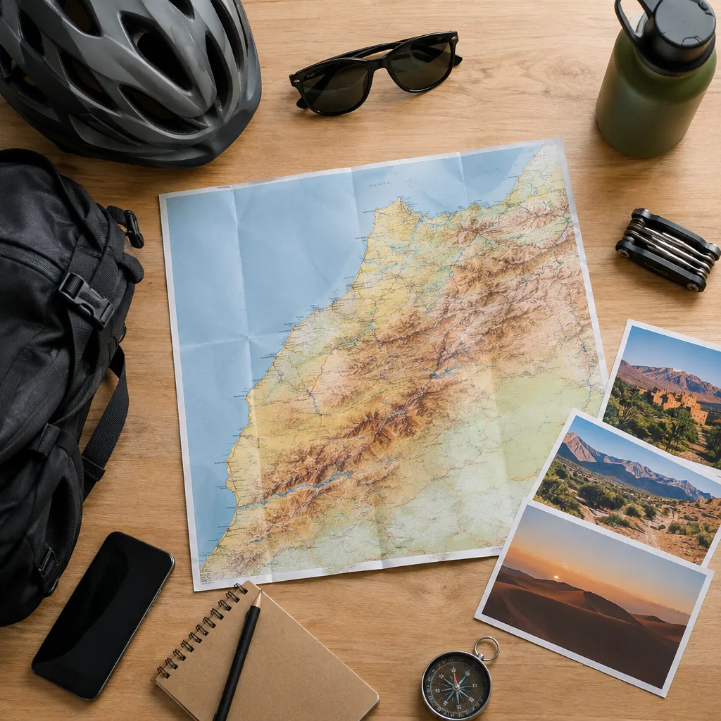 Choose a route that fits your time and riding style