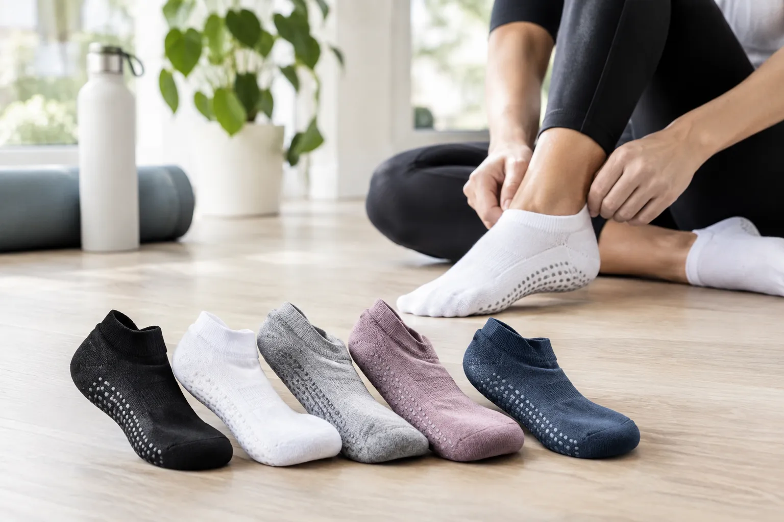 Fünf rutschfeste Sportsocken für Damen im Alltagstest