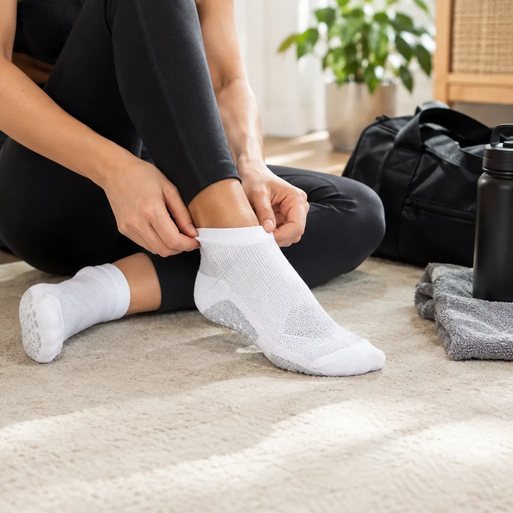 Gepolsterte Sportsocken für mehr Komfort im Schuh