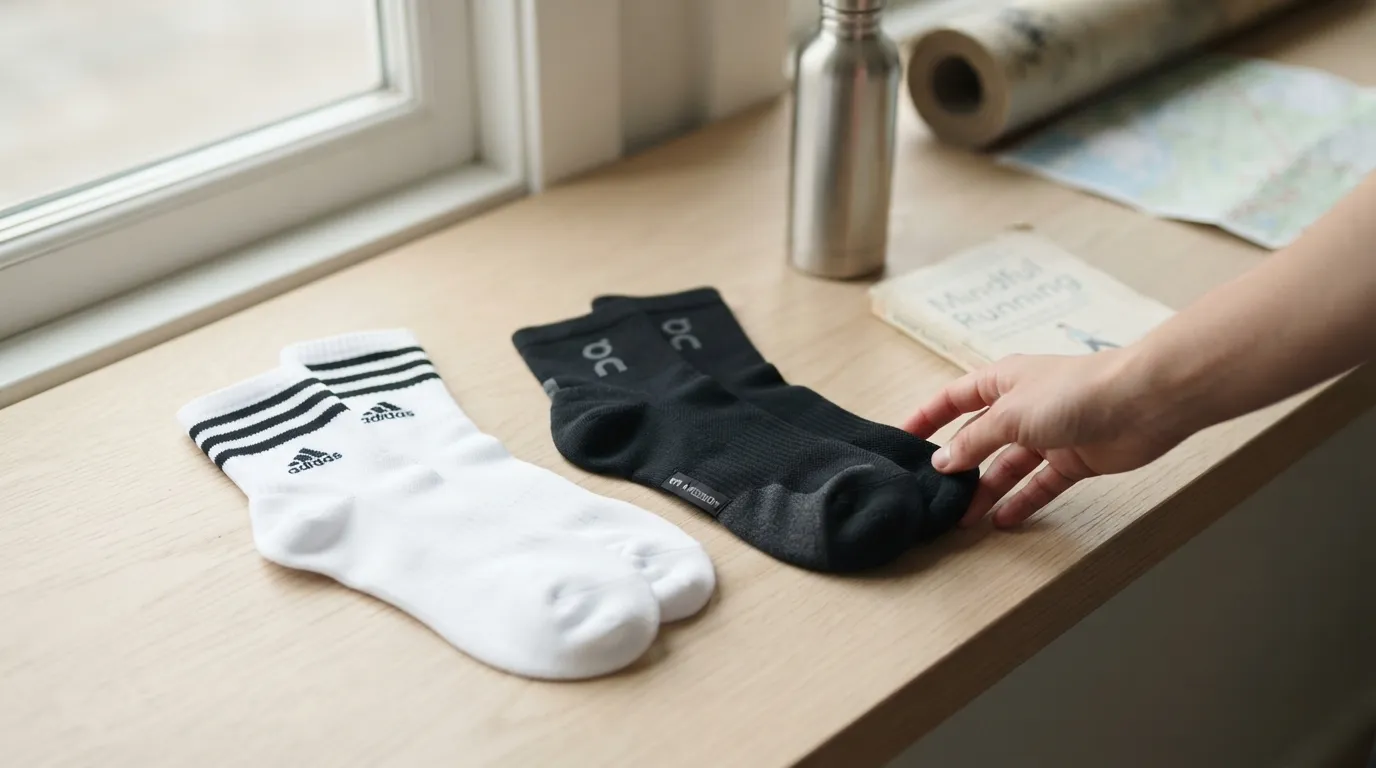 Laufsocken adidas damen im Vergleich zu ON A MISSION