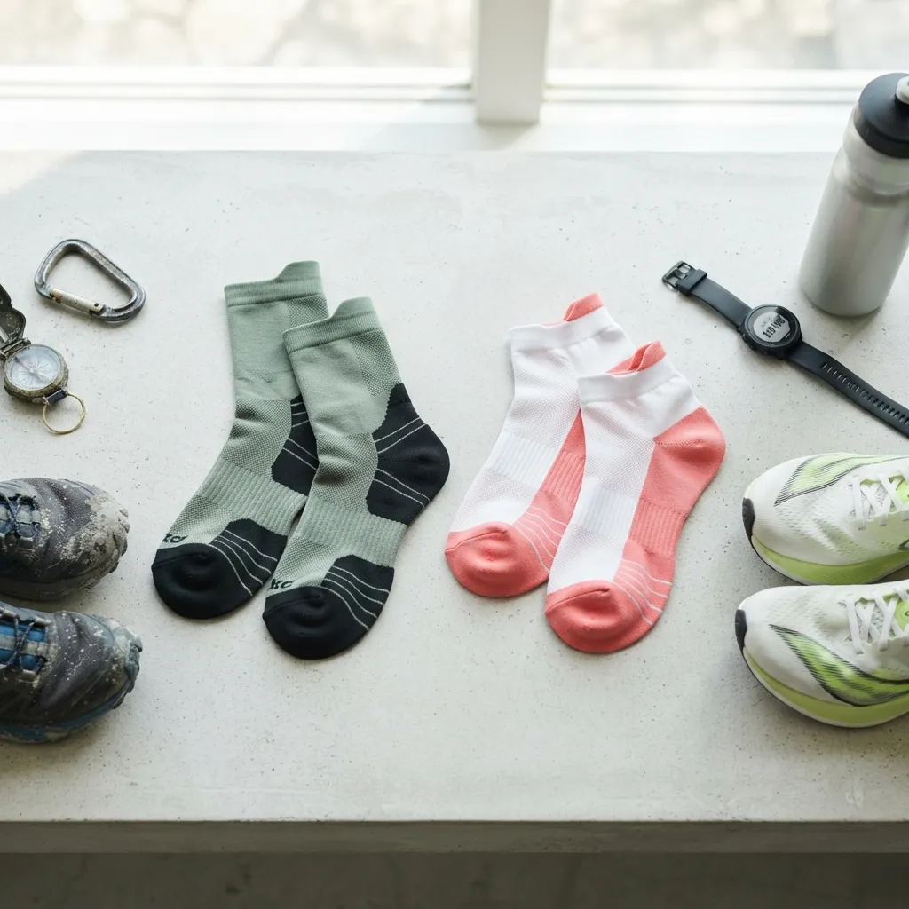 Stimmen die Socken zu deiner Laufpraxis?