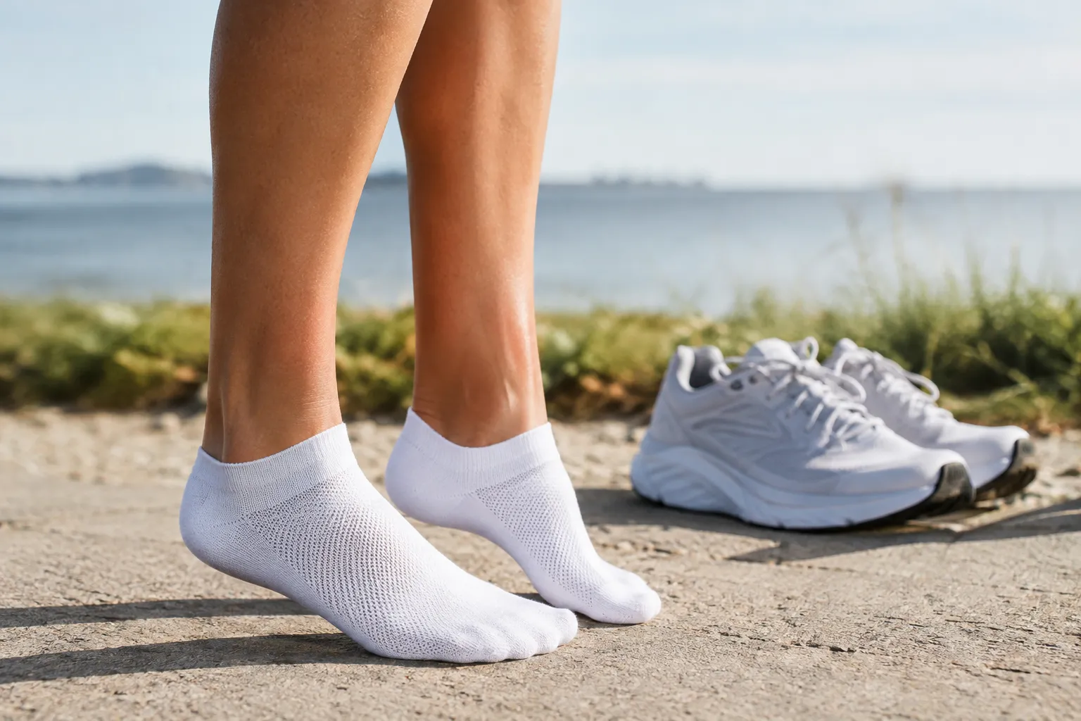 Was dünne Laufsocken für Damen beim Laufen auszeichnet