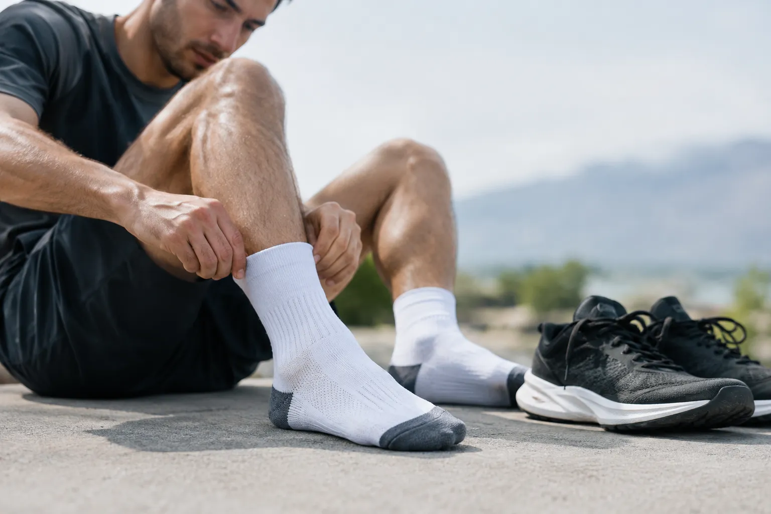 Woran Sie Laufsocken für Herren mit blasenfreiem Sitz erkennen