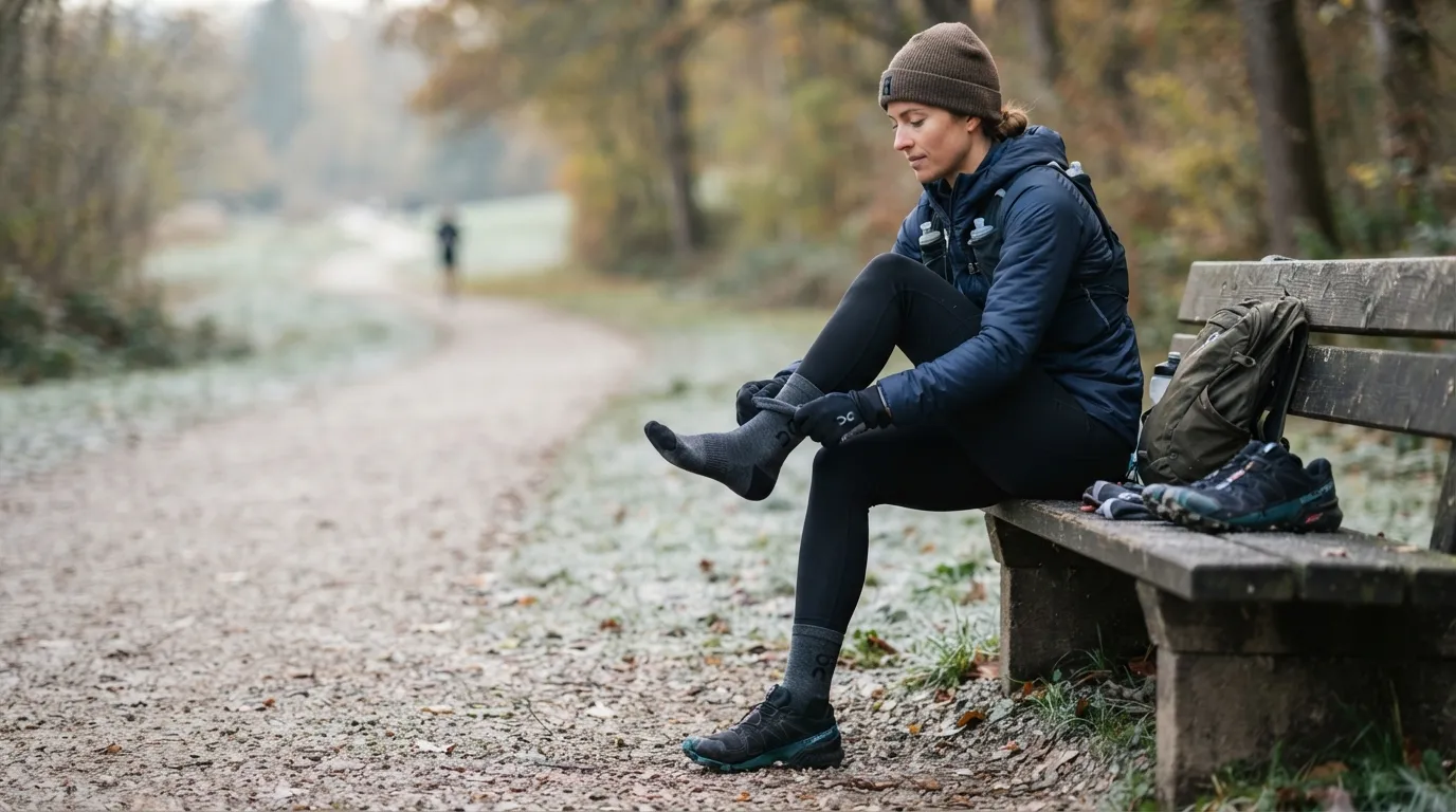 Laufsocken winter damen für trockenen Komfort bei Kälte