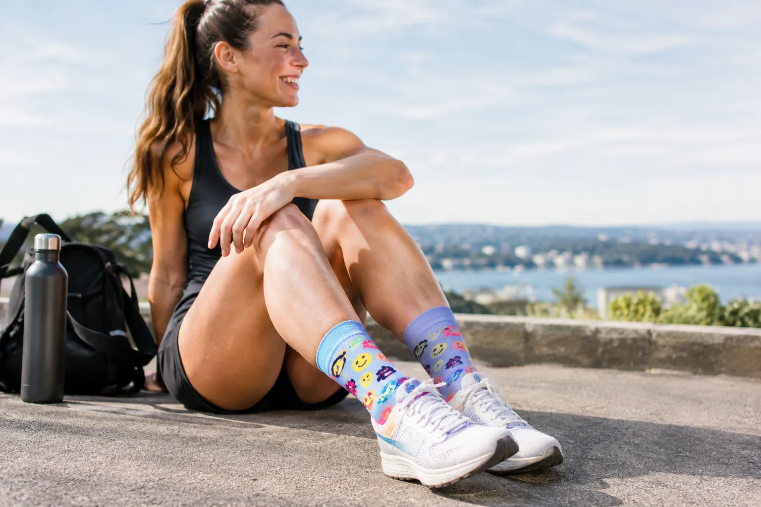 Wie lustige Laufsocken für Damen Laufspaß und Komfort verbinden