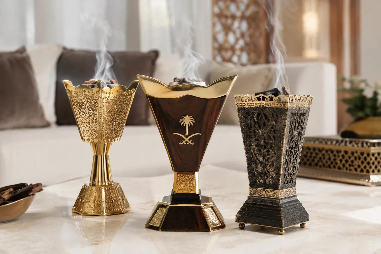 الزخرفة والخامة: ما الذي يناسب طابع مجلسك؟