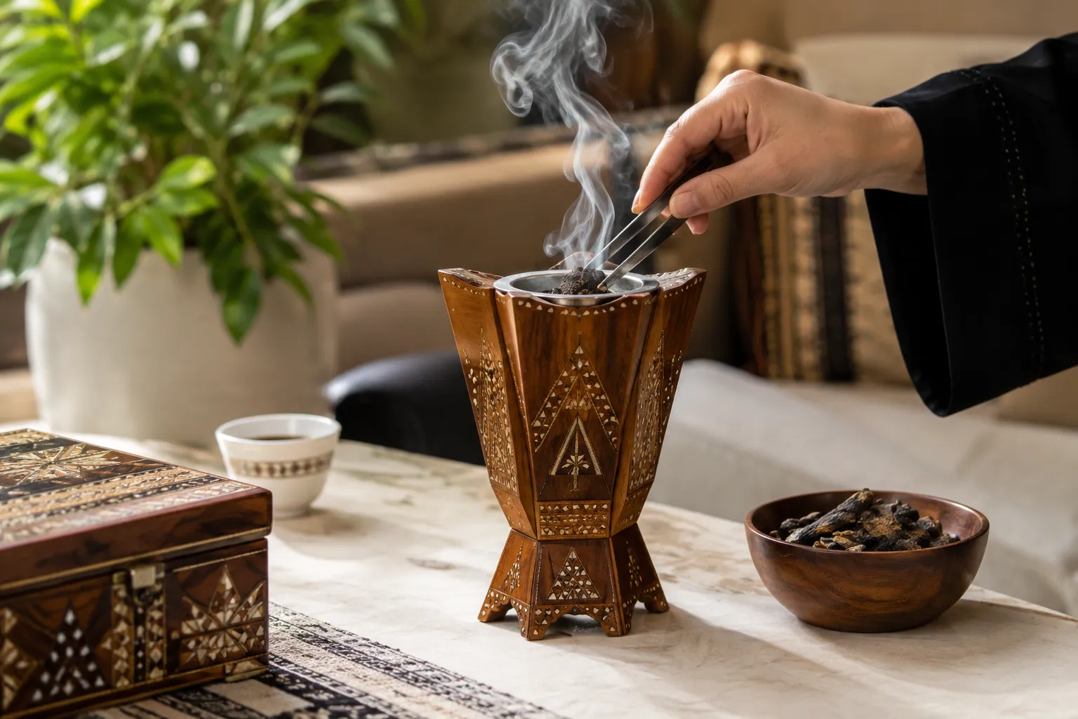 استخدام المبخرة والعناية بها for مباخر حايل