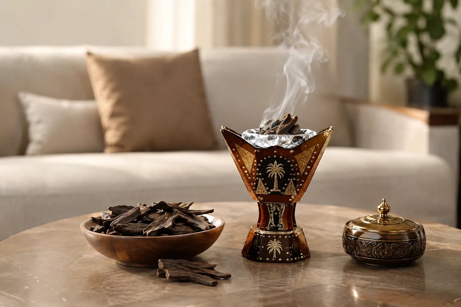 دليل مبسط لاختيار بخور العود للمجلس والمنزل