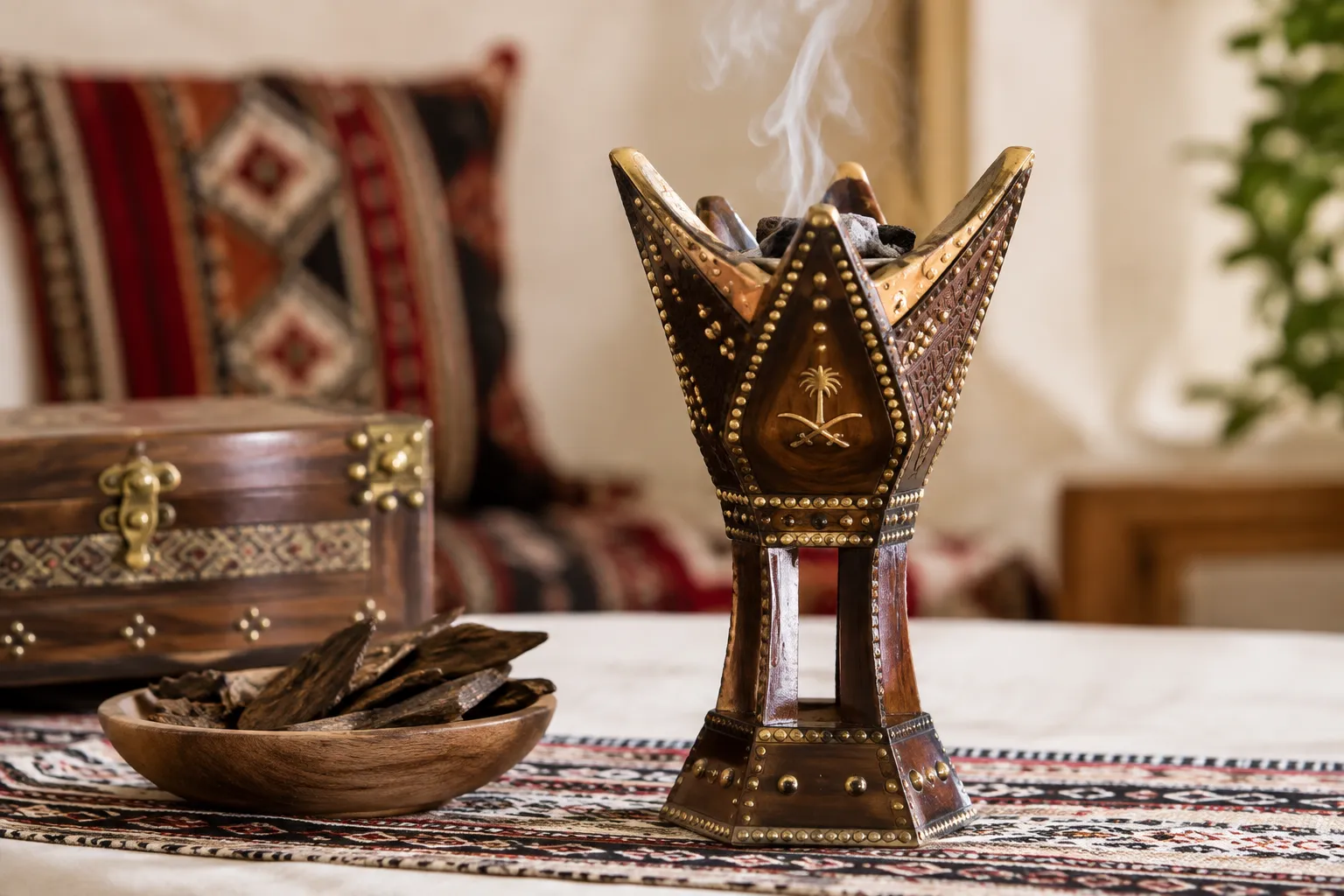التصميم التراثي والتخصيص في مبخرة حائل