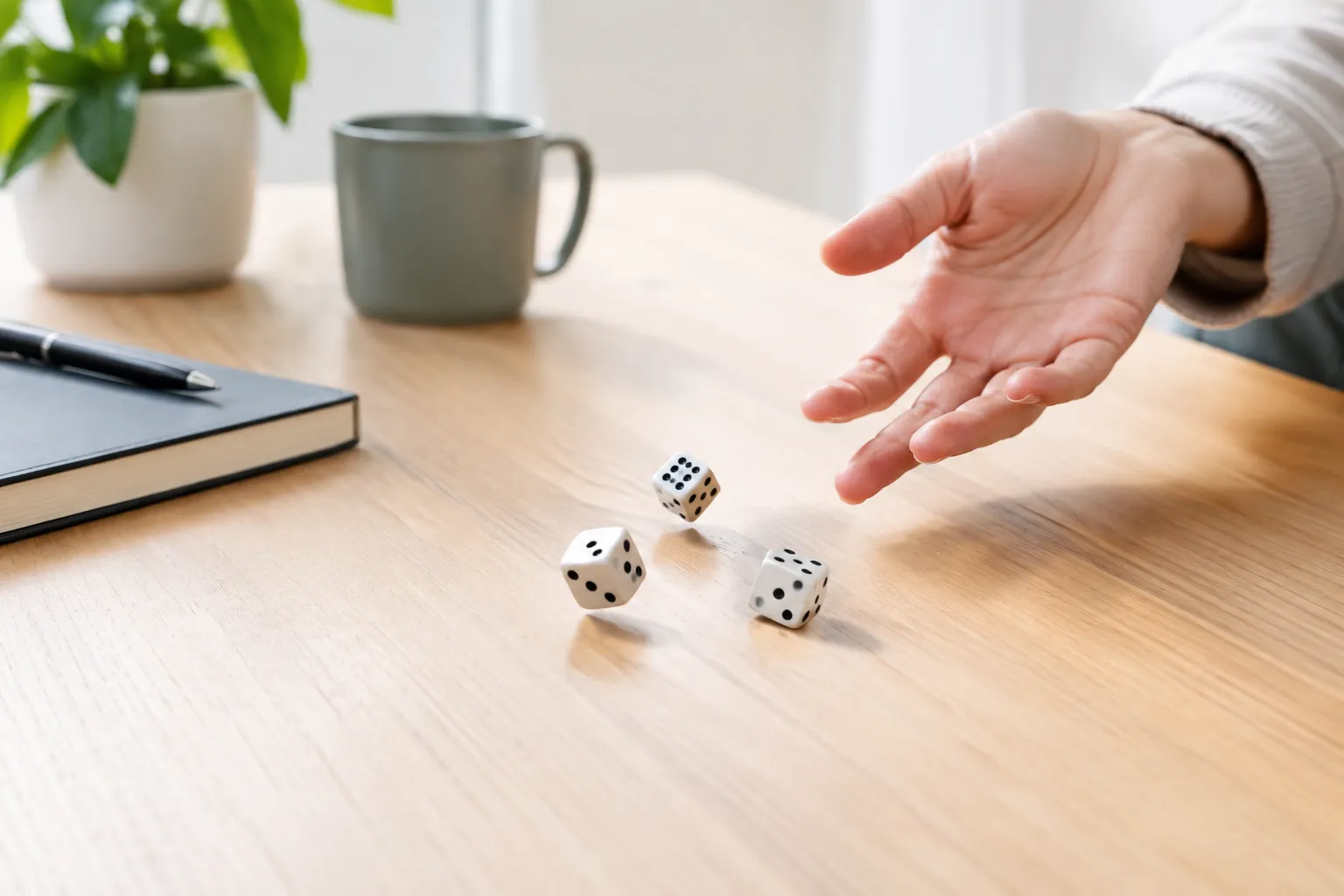 A dice roller for fast, simple random results