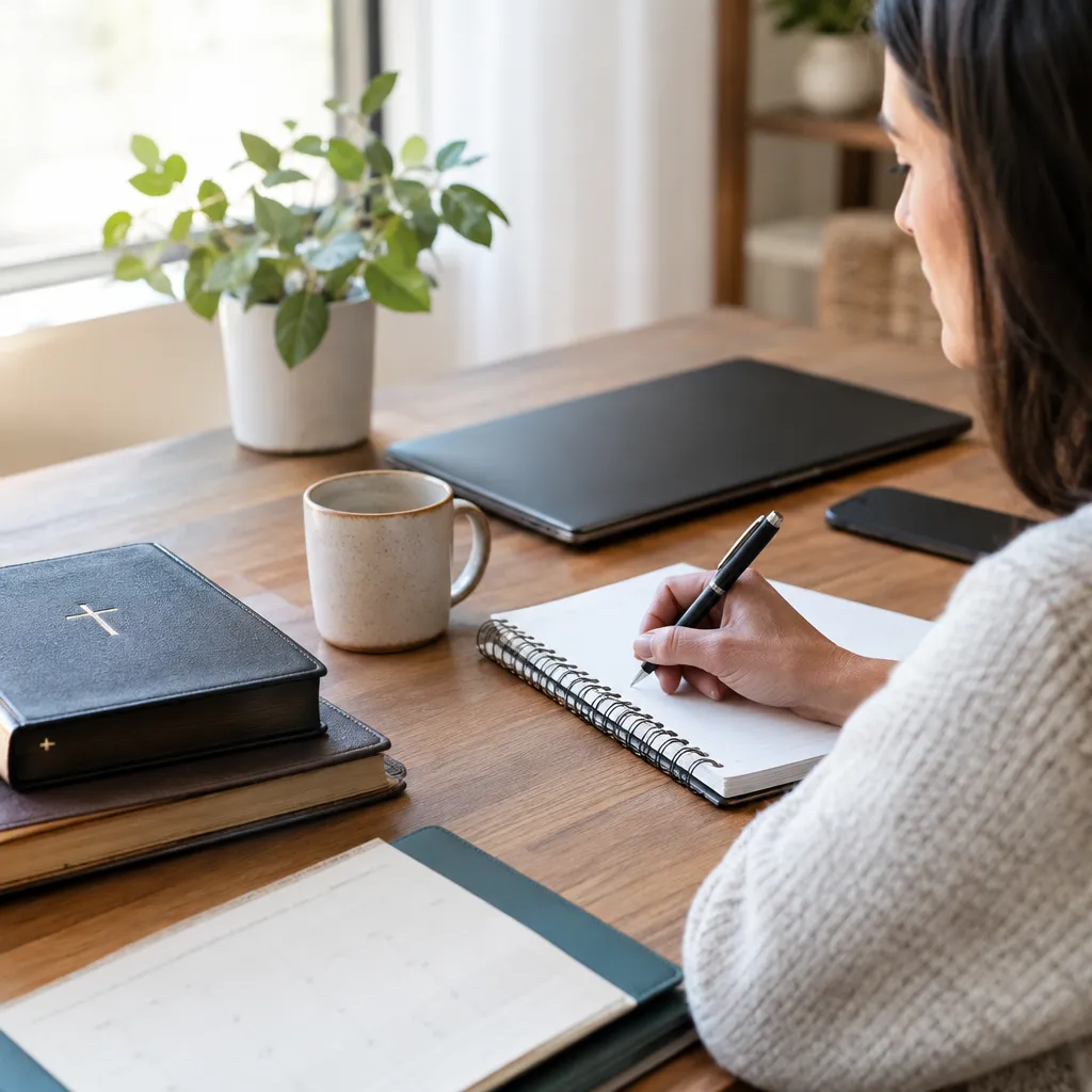 Match the study pace to your ministry and personal workload
