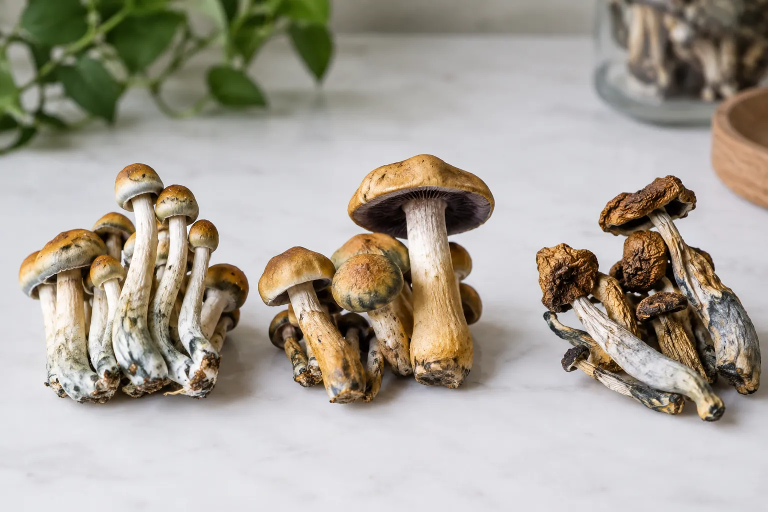 How traits, potency, and effects can differ for magic mushrooms strains