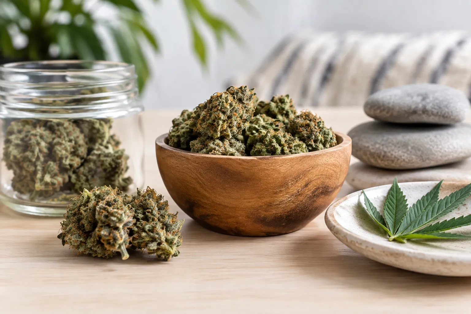 Traits Commonly Associated With Indica-Dominant Strains for indica dominant strains